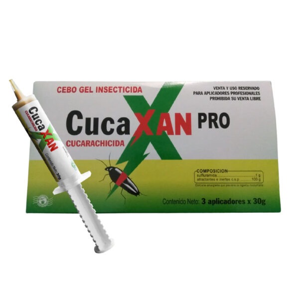 CUCAXAN X 30 GR ǀ GEL CUCARACHICIDA ǀ INSECTICIDA EN GEL