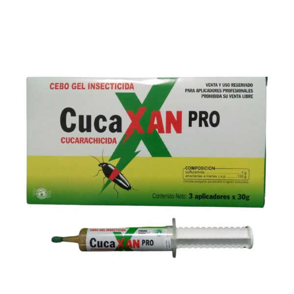 CUCAXAN X 30 GR ǀ GEL CUCARACHICIDA ǀ INSECTICIDA EN GEL - Imagen 2