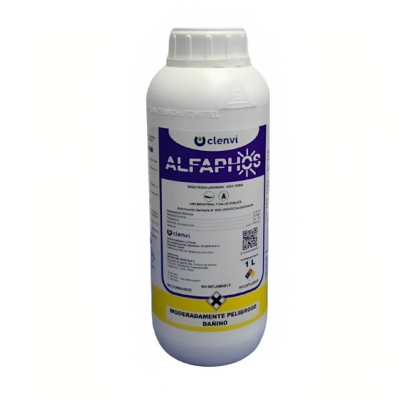 ALFAPHOS E.C (TEMEPHOS AL 25% + ALFACIPERMETRINA AL 10 %) | FRASCO X 1 LITRO | INSECTICIDA | CONTROL DE PLAGAS - Imagen 3